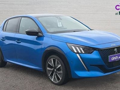 Used Peugeot e-208 GTi 100 kW (136 HP) 2021 Blue Hatchback