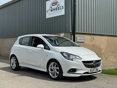 Used Vauxhall Corsa SRi 2017 White Hatchback