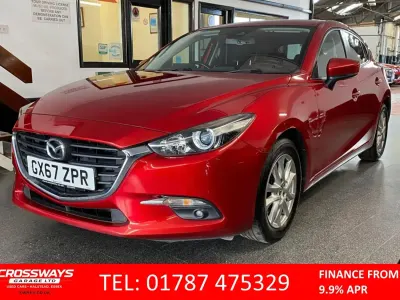 Usado Mazda 3 121 CV (88 kW) 2017 Rojo Utilitario