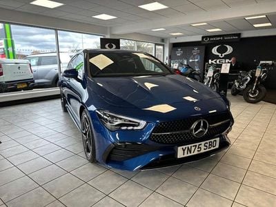 New Mercedes CLA200 Executive 2026 Blue Estate
