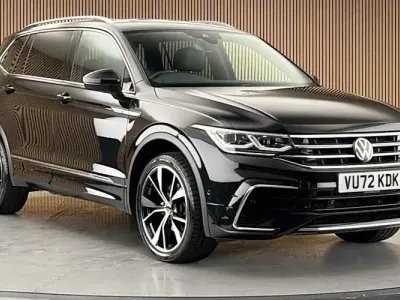 Used VW Tiguan Allspace R-line 150 HP (110 kW) 2022 Black SUV
