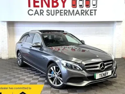 Used Mercedes C350 Premium Plus 294 HP (216 kW) 2016 Grey Estate