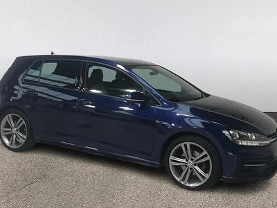 Used VW Golf VII R-line 150 HP (110 kW) 2019 Blue Hatchback
