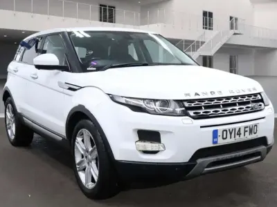 Begagnad Land Rover Range Rover evoque Prestige 190 HK (139 kW) 2014 Vit SUV