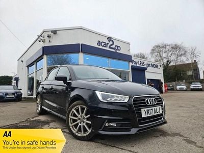Used Audi A1 Sportback S-Line 125 HP (91 kW) 2017 Black Hatchback