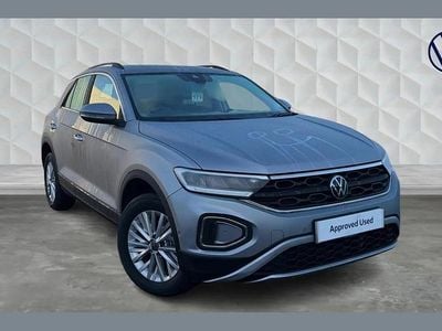 Silver Used 2022 VW T-Roc Life SUV | £20,700 (Fair price)