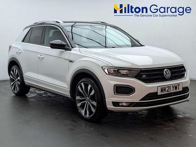 Used VW T-Roc R-line 150 HP (110 kW) 2021 White SUV