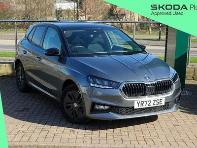 Used Skoda Fabia Colour Edition 94 HP (69 kW) 2022 Graphite grey metallic black magic pearl effect Hatchback