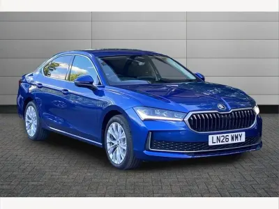 Used Skoda Superb SE L 150 HP (110 kW) 2026 Blue Hatchback