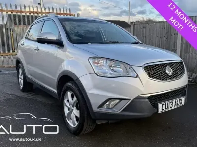 Used SsangYong Korando 173 HP (127 kW) 2013 Silver SUV