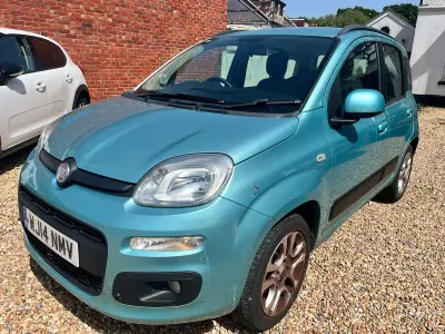 Used Fiat Panda Lounge 85 HP (62 kW) 2014 Blue Hatchback