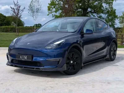 Usado Tesla Model Y Long Range AWD 282 kW (384 CV) 2023 Azul SUV
