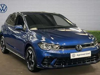 Used VW Polo R-line 115 HP (84 kW) 2025 Reef blue metallic Hatchback