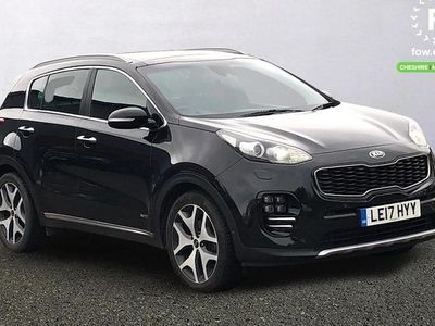 Used Kia Sportage GT-Line S 185 HP (136 kW) 2017 Black SUV