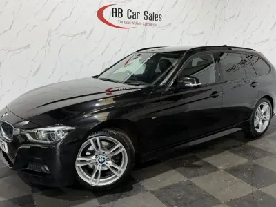 Begagnad BMW 320 M Sport 2018 Svart Kombi