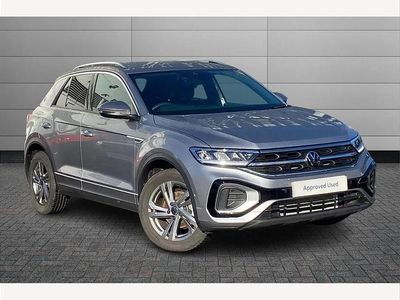 Silver Used 2025 VW T-Roc R-line SUV | £26,450 (Fair price)