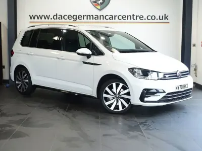 Used VW Touran R-line 150 HP (110 kW) 2020 White MPV