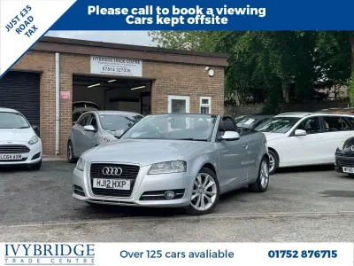 Used Audi A3 Cabriolet Sport 105 HP (77 kW) 2012 Silver Cabriolet