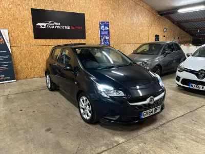 Used Vauxhall Corsa 2015 Black Hatchback