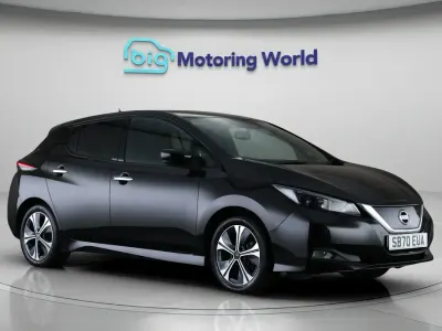 Used Nissan Leaf N-Connecta 110 kW (150 HP) 2021 Black Hatchback