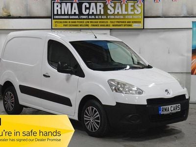 White Used 2013 Peugeot Partner MPV | £6,495