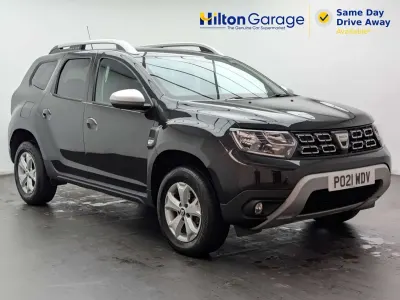 Begagnad Dacia Duster Comfort 130 HK (95 kW) 2021 Svart SUV
