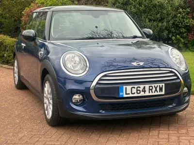 Używany Mini Cooper D Hatch 2014 Niebieski Hatchback