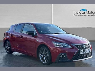 Red Used 2020 Lexus CT200h Sport Line Hatchback | £16,500 (Fair price)