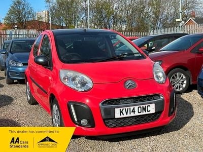 Used Citroën C1 Platinum 68 HP (50 kW) 2014 Red Hatchback