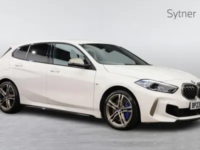 Used BMW M135 Shadowline 302 HP (222 kW) 2023 White Hatchback