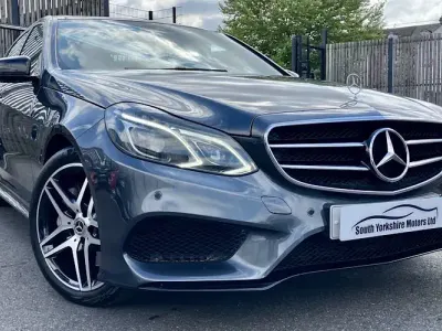 Begagnad Mercedes E350 Premium 258 HK (189 kW) 2016 Grå Sedan