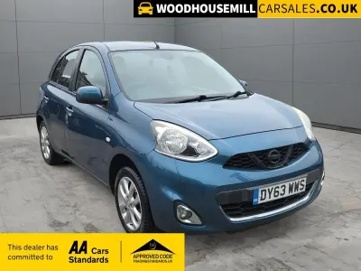 Używany Nissan Micra Acenta 2013 Niebieski Hatchback