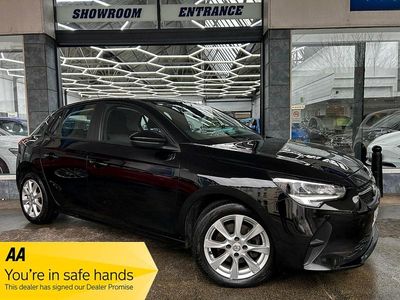 Used Vauxhall Corsa Edition 102 HP (75 kW) 2022 Black Hatchback