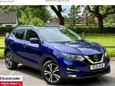 Used Nissan Qashqai N-Connecta 115 HP (84 kW) 2021 Blue SUV