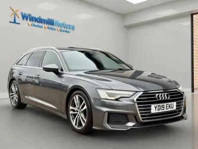 Usado Audi A6 S-Line 286 HP (210 kW) 2019 Cinzento Carrinha