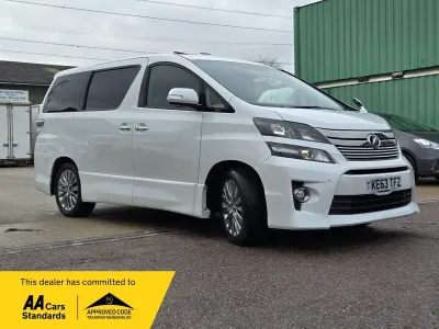 Begagnad Toyota Alphard 2014 Vit Minibuss