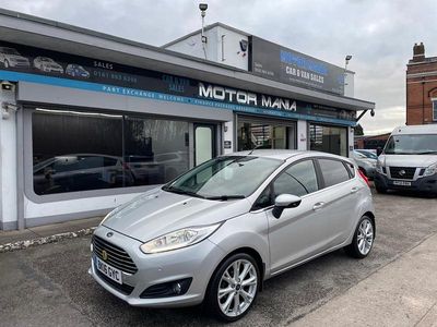 Used Ford Fiesta Titanium 2016 Silver Hatchback
