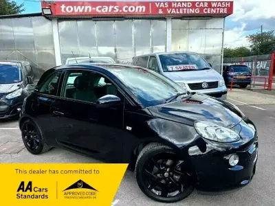 Used Vauxhall Adam 68 HP (50 kW) 2018 Black Hatchback