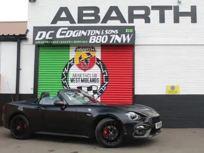 Used Abarth 124 Spider 170 HP (125 kW) 2019 Black Cabriolet