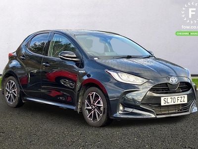 Used Toyota Yaris Hybrid Design 2020 Black Hatchback