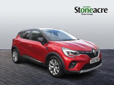 Red/black Used 2021 Renault Captur Iconic SUV | £10,300 (Fair price)