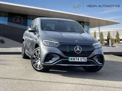 Used Mercedes EQE350 AMG line 214 kW (292 HP) 2024 Grey SUV