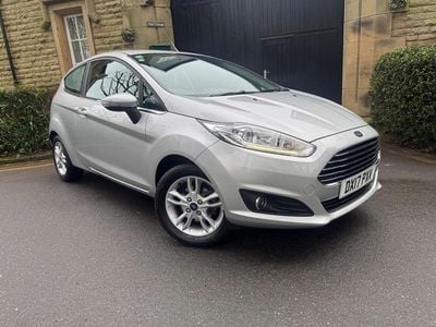 Used Ford Fiesta Zetec 2017 Silver Hatchback