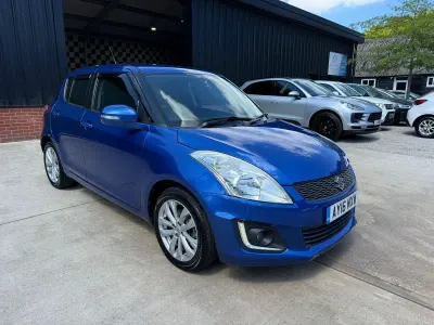 Used Suzuki Swift SZ4 94 HP (69 kW) 2016 Blue Hatchback