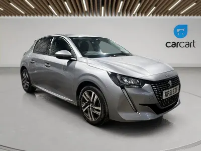 Used Peugeot 208 Allure Premium 100 HP (73 kW) 2021 Grey Hatchback