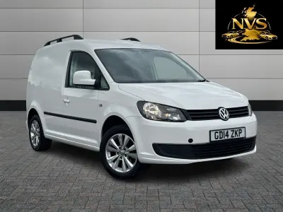 Used VW Caddy Startline 75 HP (55 kW) 2014 White MPV