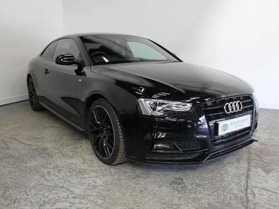 Used Audi A5 Black Edition 177 HP (130 kW) 2015 Black Coupe