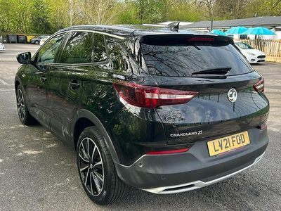 Used Vauxhall Grandland X Elite 130 HP (95 kW) 2021 Black SUV