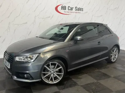 Used Audi A1 Black Edition 125 HP (91 kW) 2018 Grey Hatchback