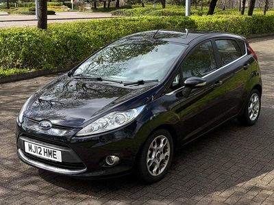 Used Ford Fiesta Zetec 96 HP (70 kW) 2012 Black Hatchback